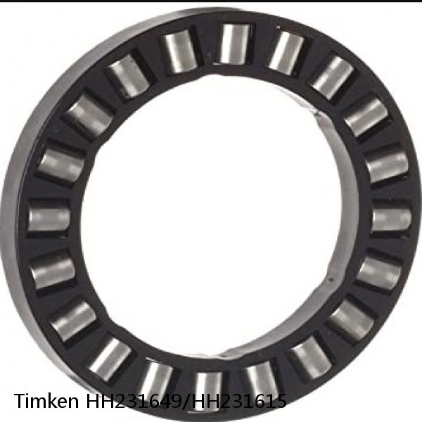 HH231649/HH231615 Timken Thrust Tapered Roller Bearing