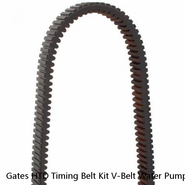 Gates HTD Timing Belt Kit V-Belt Water Pump Valve Cover Gaskets for 06-11 Accent