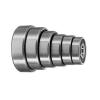 1 mm x 4 mm x 1,6 mm  NSK 691 deep groove ball bearings