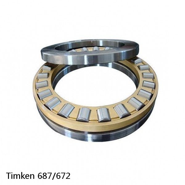 687/672 Timken Thrust Tapered Roller Bearing #1 small image