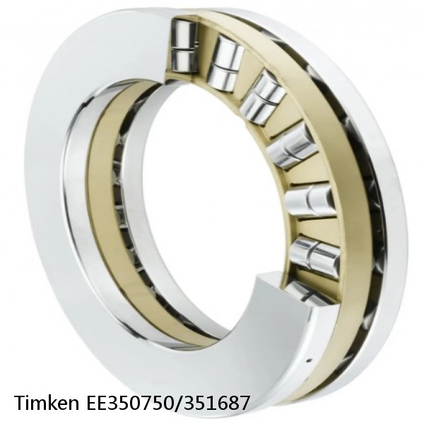 EE350750/351687 Timken Thrust Tapered Roller Bearing #1 small image