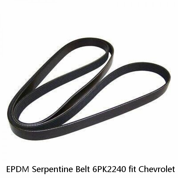 EPDM Serpentine Belt 6PK2240 fit Chevrolet Dodge Ford GMC Jeep Mazda Toyota