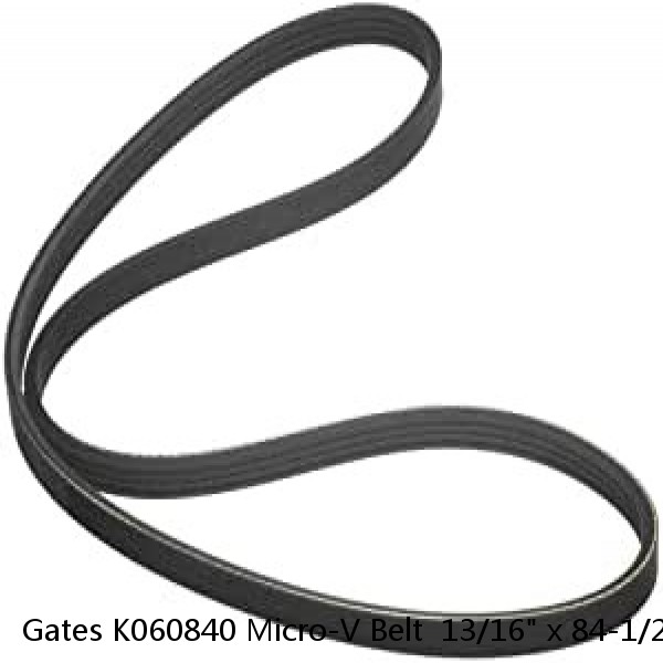 Gates K060840 Micro-V Belt  13/16" x 84-1/2" 20mm x 2147mm  #1 small image