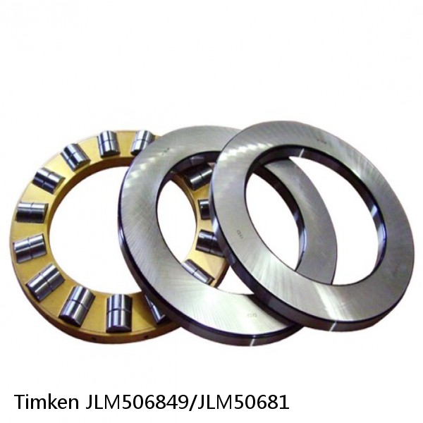 JLM506849/JLM50681 Timken Thrust Tapered Roller Bearing #1 image