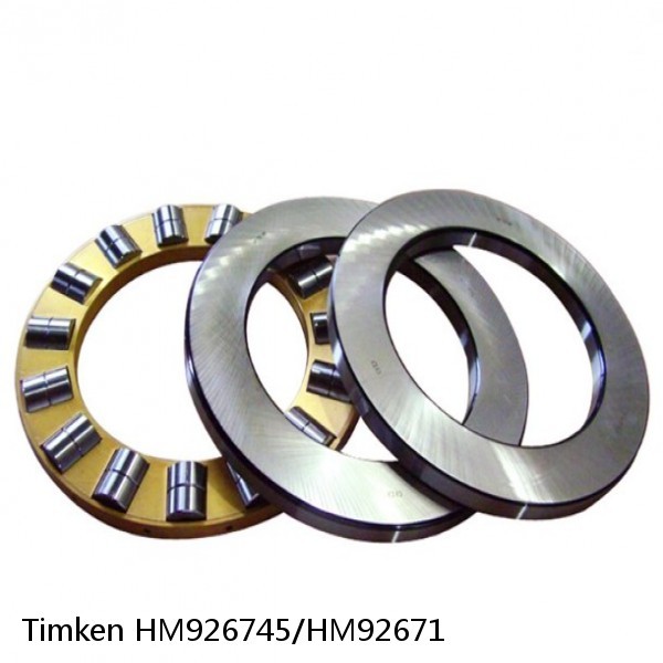HM926745/HM92671 Timken Thrust Tapered Roller Bearing #1 image