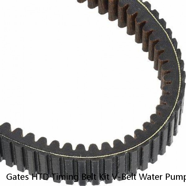 Gates HTD Timing Belt Kit V-Belt Water Pump for 2001-11 Hyundai Accent 1.6L⭐⭐⭐⭐⭐ #1 image