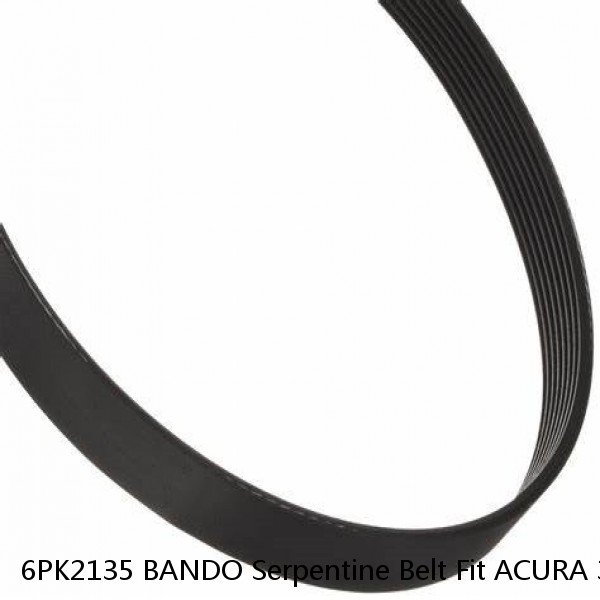 6PK2135 BANDO Serpentine Belt Fit ACURA 3.2L 3.5L 3.7L V-6, HONDA 3.0L 3.5L V6+ #1 image